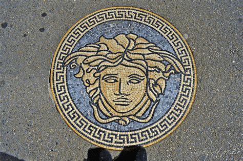 versace faces|versace greek mythology.